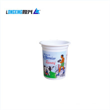 Cup de yogourt glacé en plastique jetable de qualité alimentaire